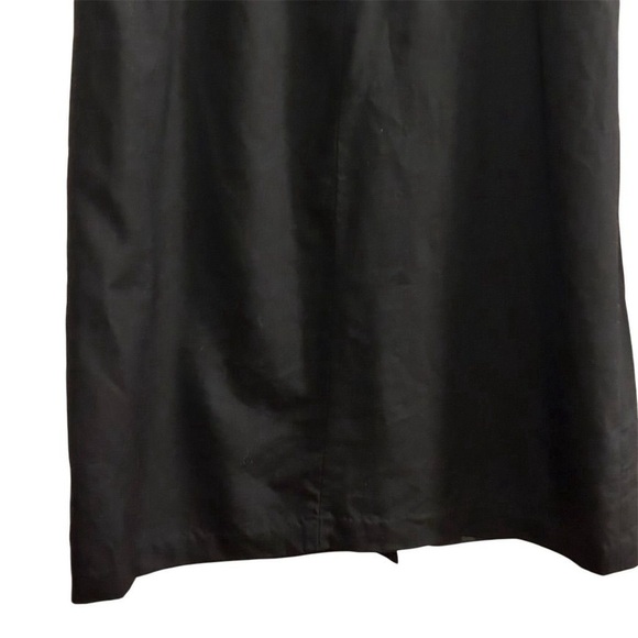 Talbots Women's Plus Size 16W Black A-Line Long Skirt with Pockets 100% wool - Picture 10 of 10